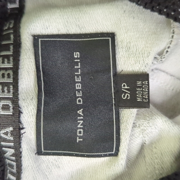 TONI DEBELLIS - Knit Top Sleeveless Gray Black S - Picture 6 of 7